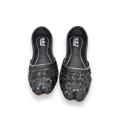 Black Sequin Khussa